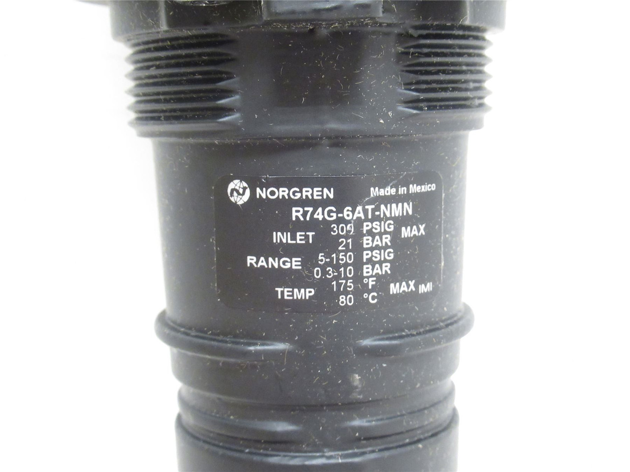 Norgren R74G-6AT-NMN; Air Regulator; 3/4 x 1/8NPT; 300PSIG In