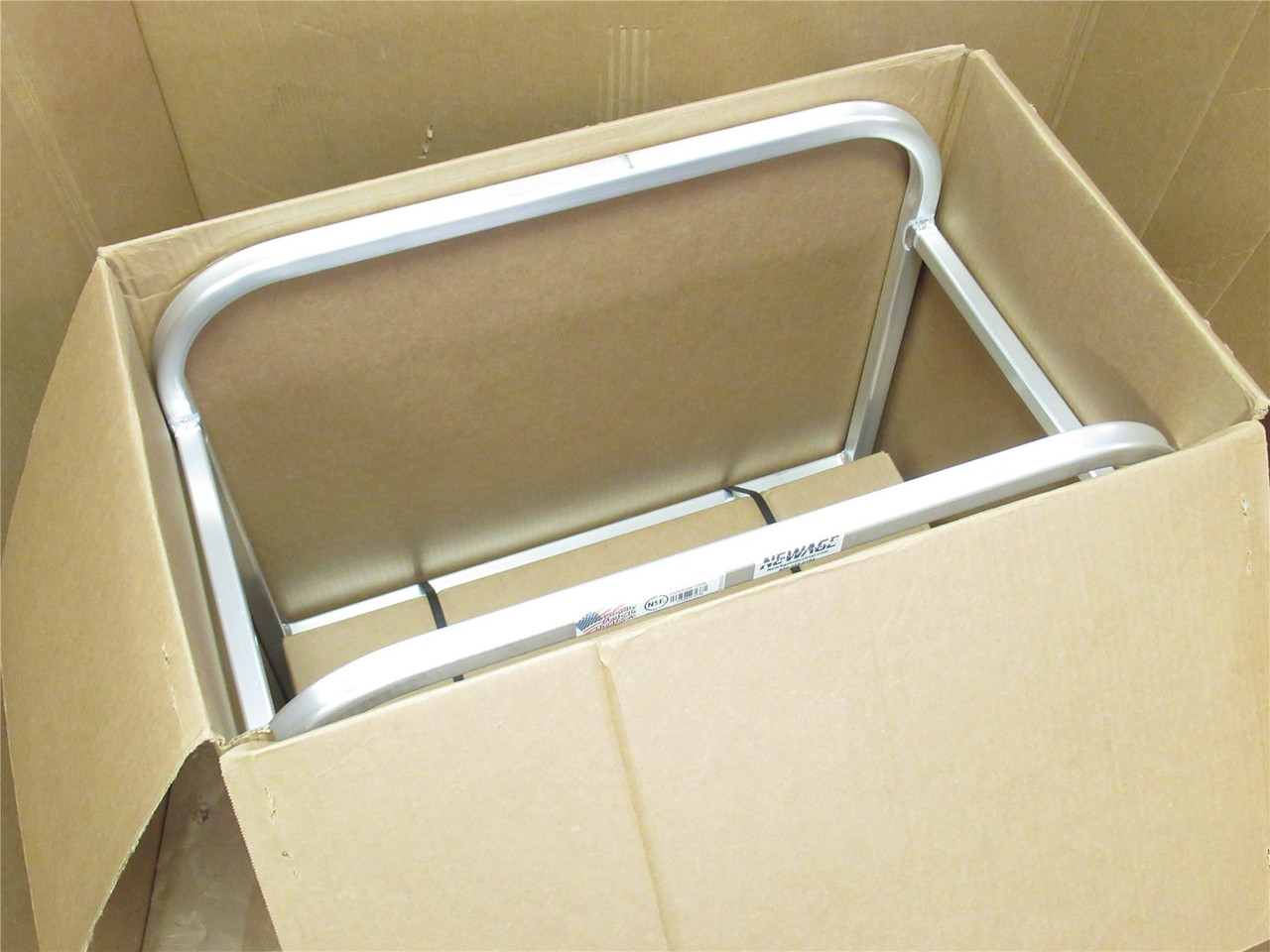 New Age 6266CL; Aluminum Mobile Lug Rack; W/2 Lug Capacity