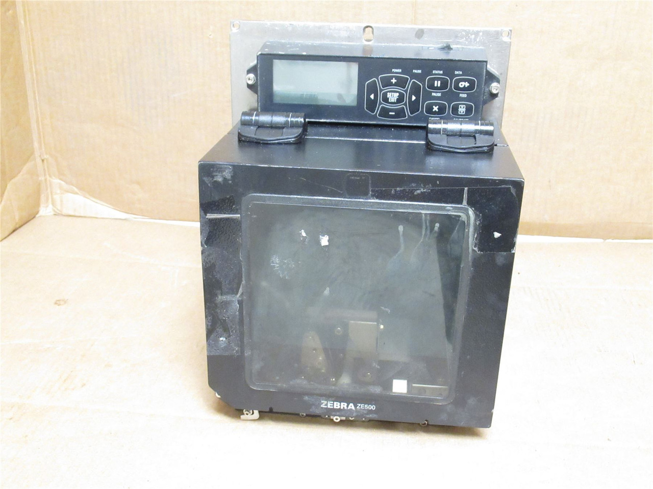 Zebra ZE500-4; Thermal Transfer Printer; 4.10" Print; 240VAC