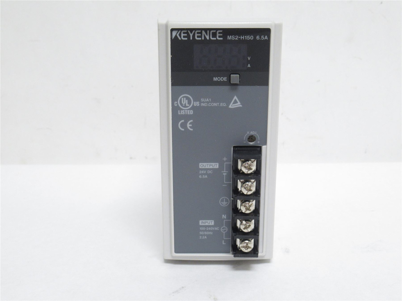 Keyence MS2-H150; Power Supply 100-240VAC in; 24VDC; 6.5A Out