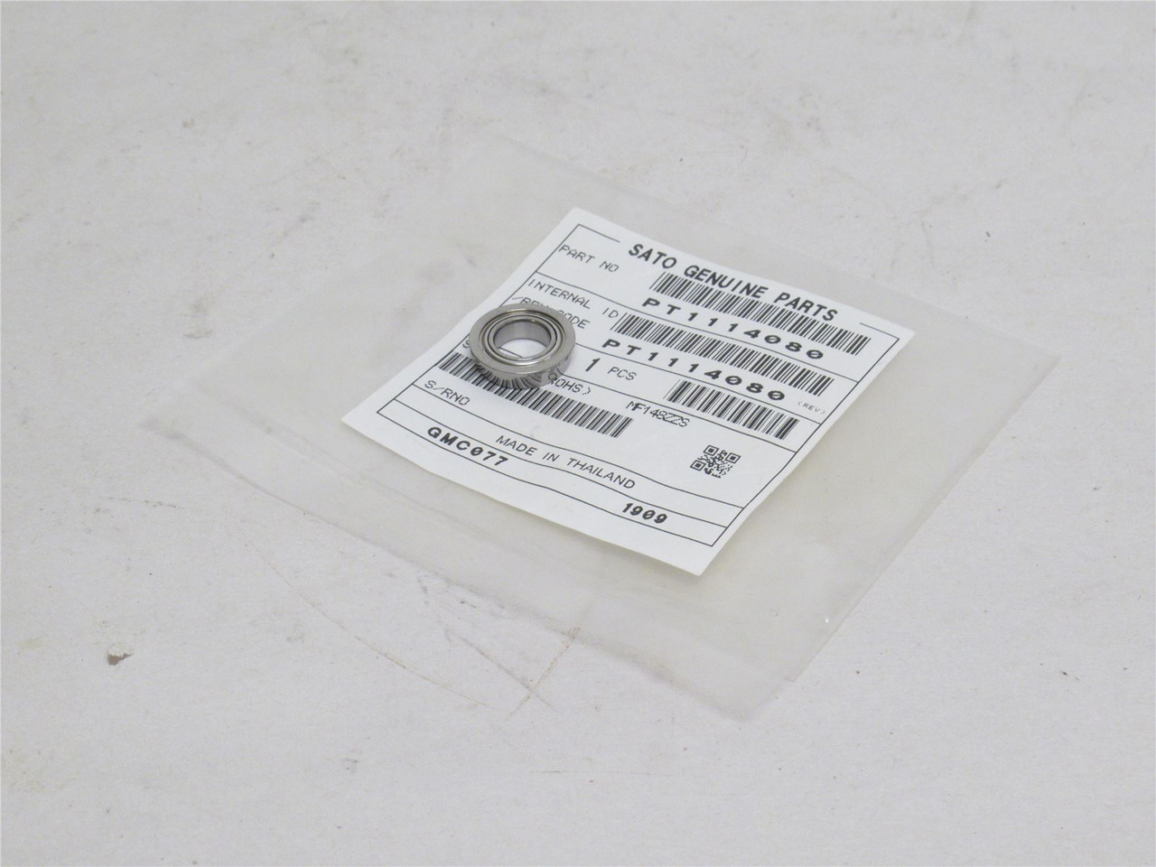 Sato PT1114080; Flange Bearing; 8mmID x 14mmOD x 4mm Wide