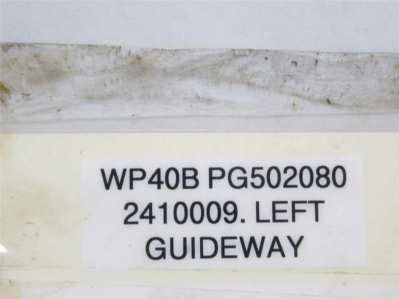 Butina 2410008/2410009; Lot-30; Left/Right Guideways
