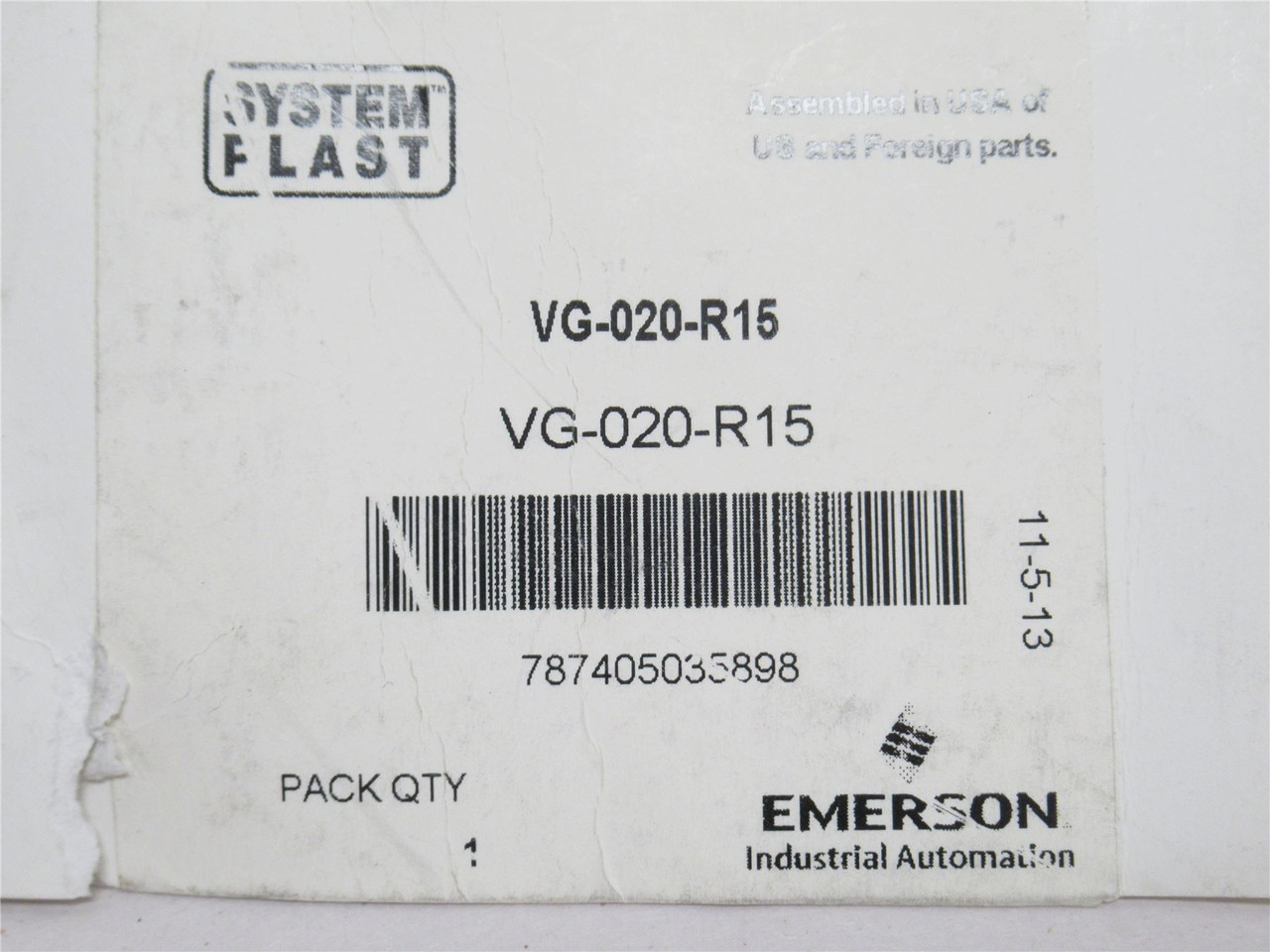 System Plast VG-020-R15; Adjusting Rod; SS; 15" Long x 1/2"OD