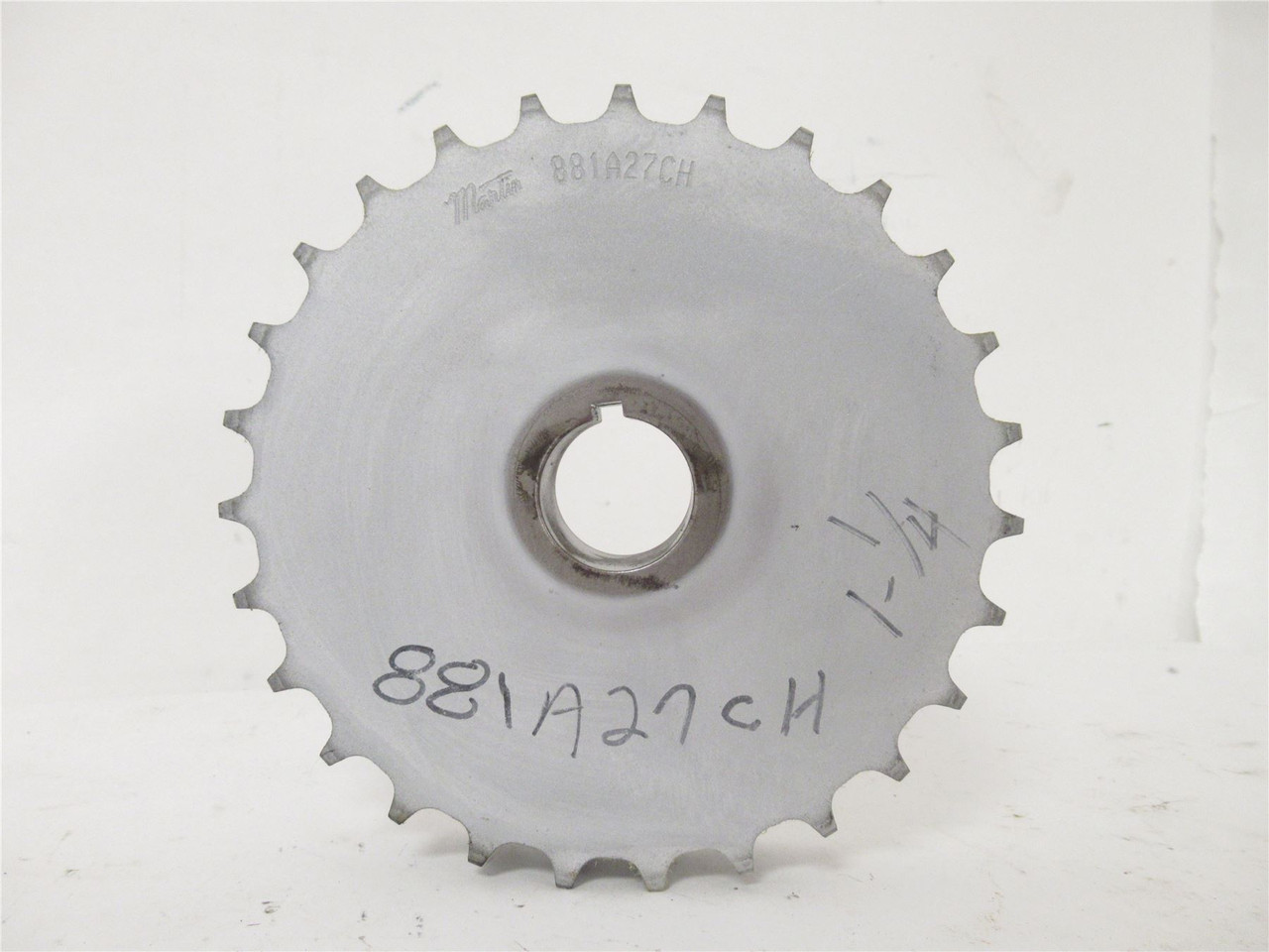 Martin  881A27CH-1-1/4; Conveyor Chain Sprocket; 1-1/4"ID
