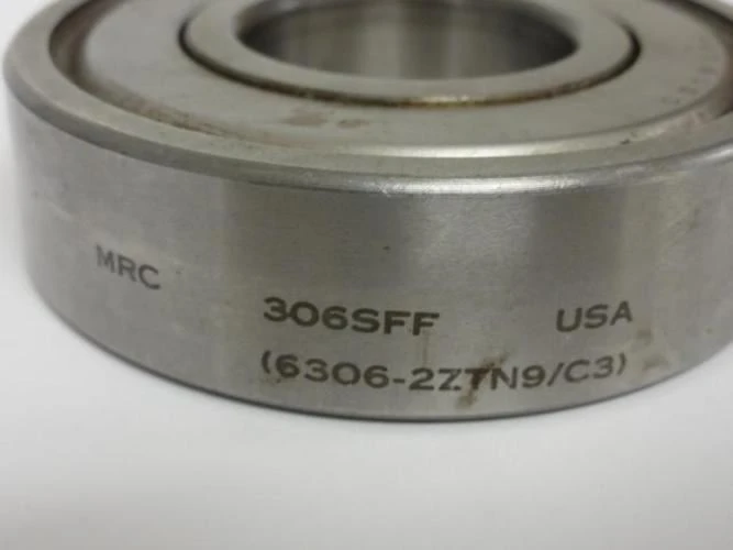 MRC 306SFF; Ball Bearing; 30mm x 72mm x 19mm
