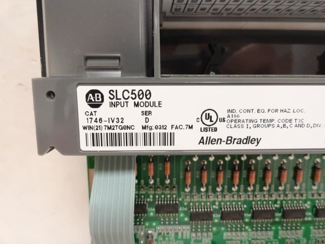 Allen-Bradley 1746-IV32; Input Module; 32-Channel; 24VDC