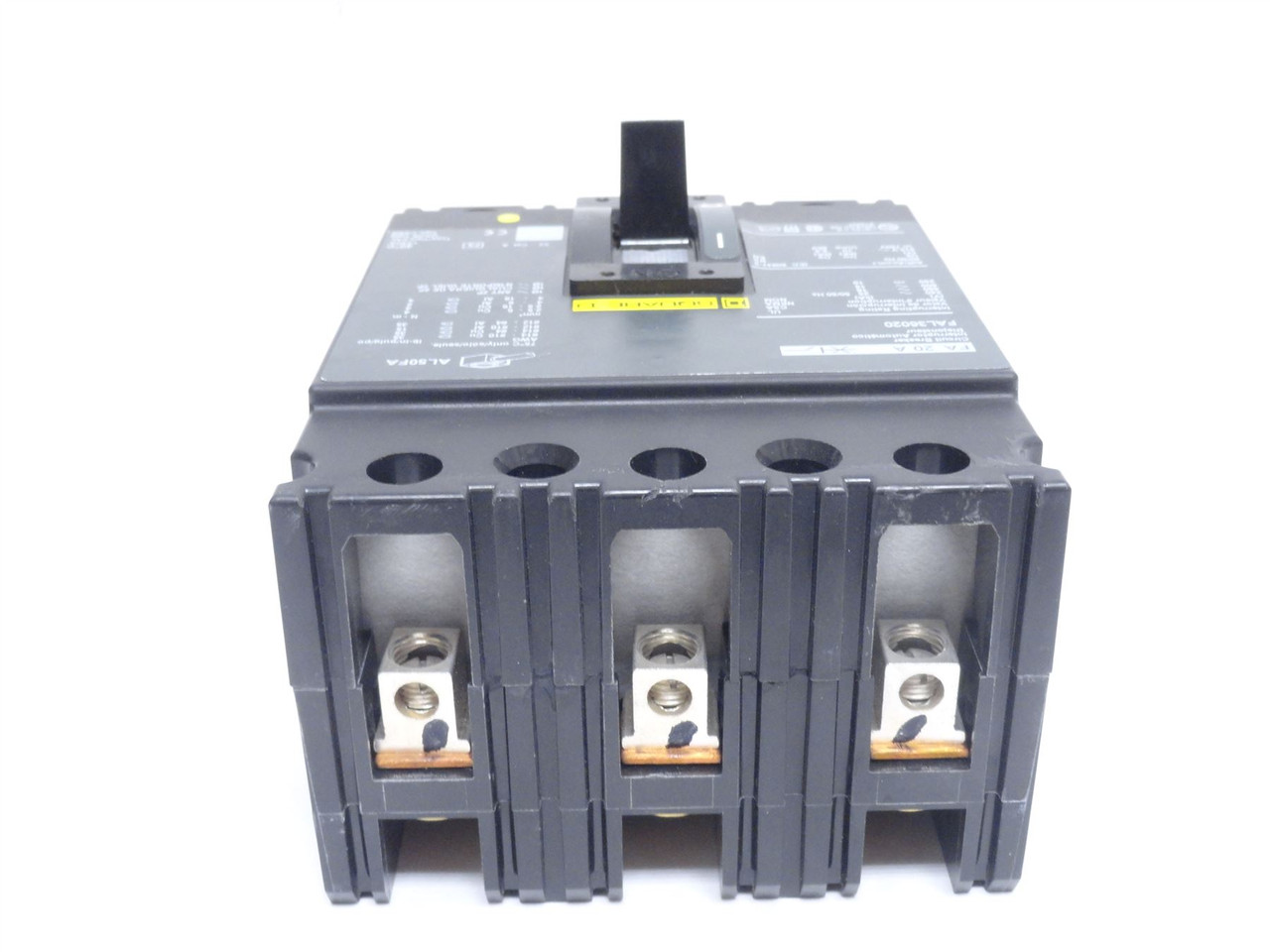 Square D FAL36020; Circuit Breaker; 20A; 3-Pole; 600VAC