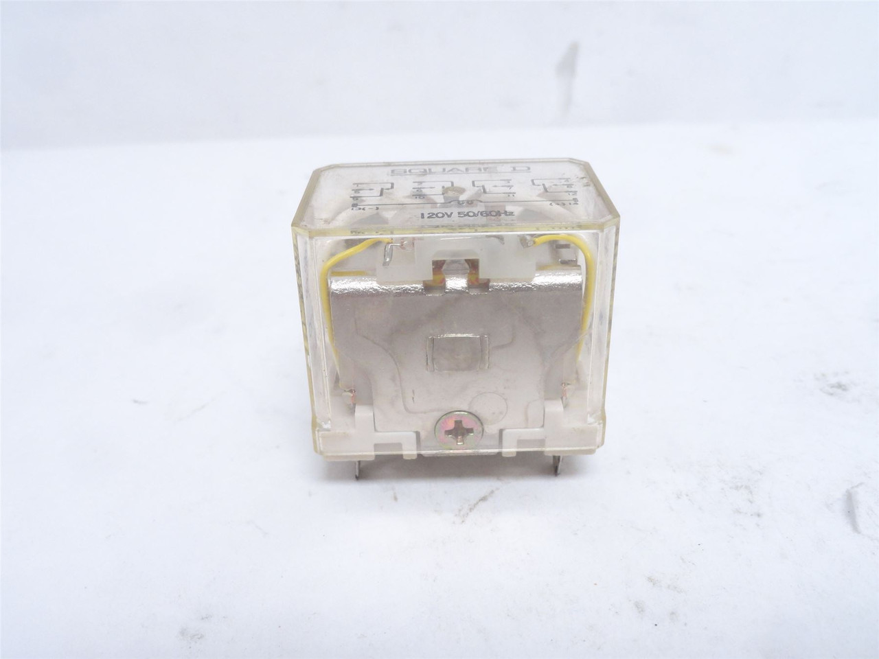 Square D 8501RS44P14V20; Power Relay 10A; 250VAC; Coil: 120VAC
