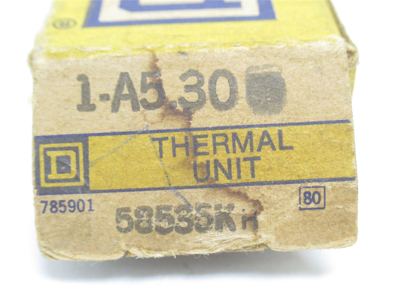 Square D A5.30; Overload Thermal Unit; Series: A