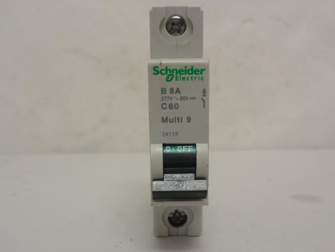 Schneider MG24115; Circuit Breaker; 8A; 277VAC