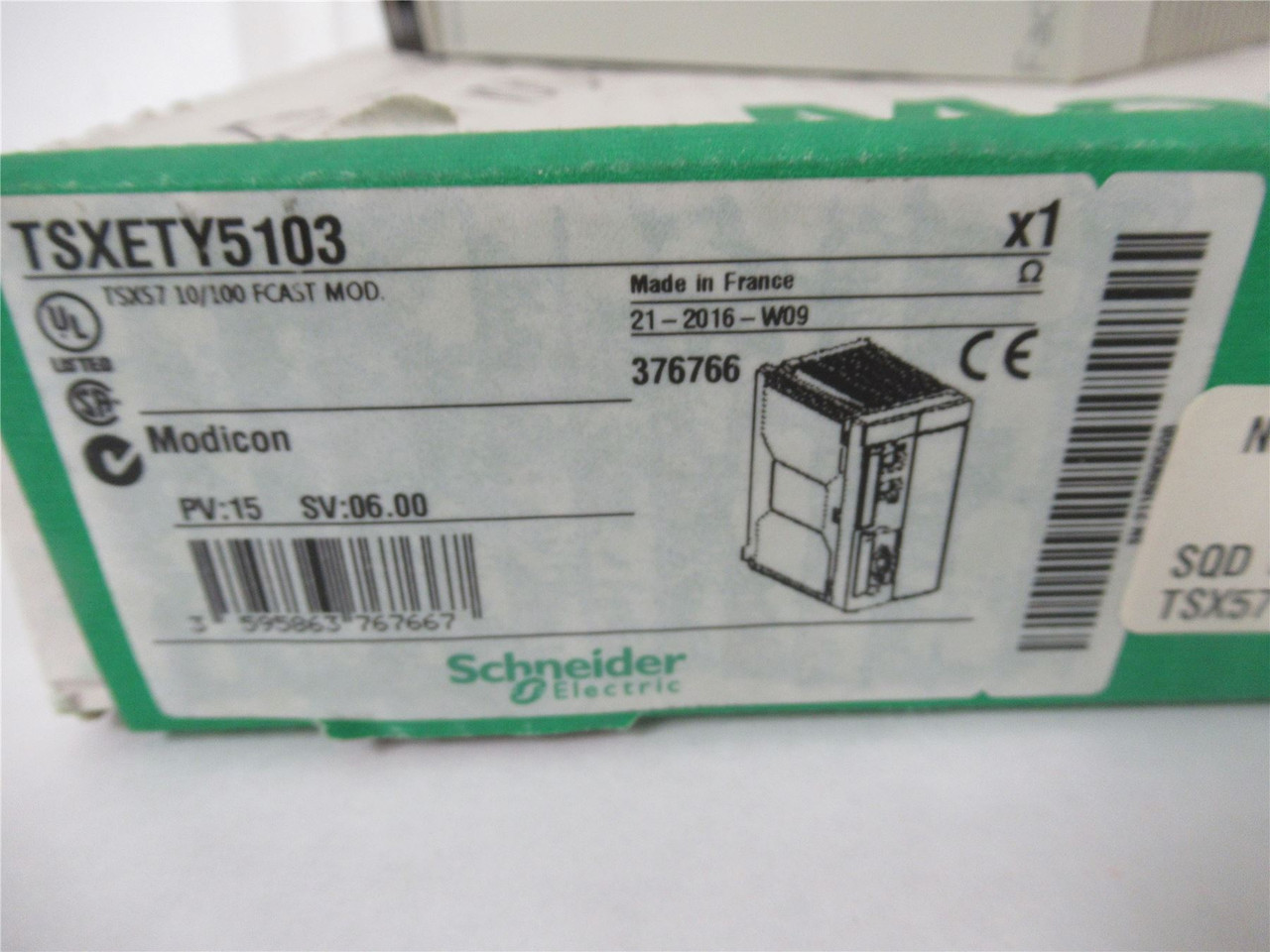 Schneider TSXETY5103; Ethernet Module  530 MA AT 5 VDC