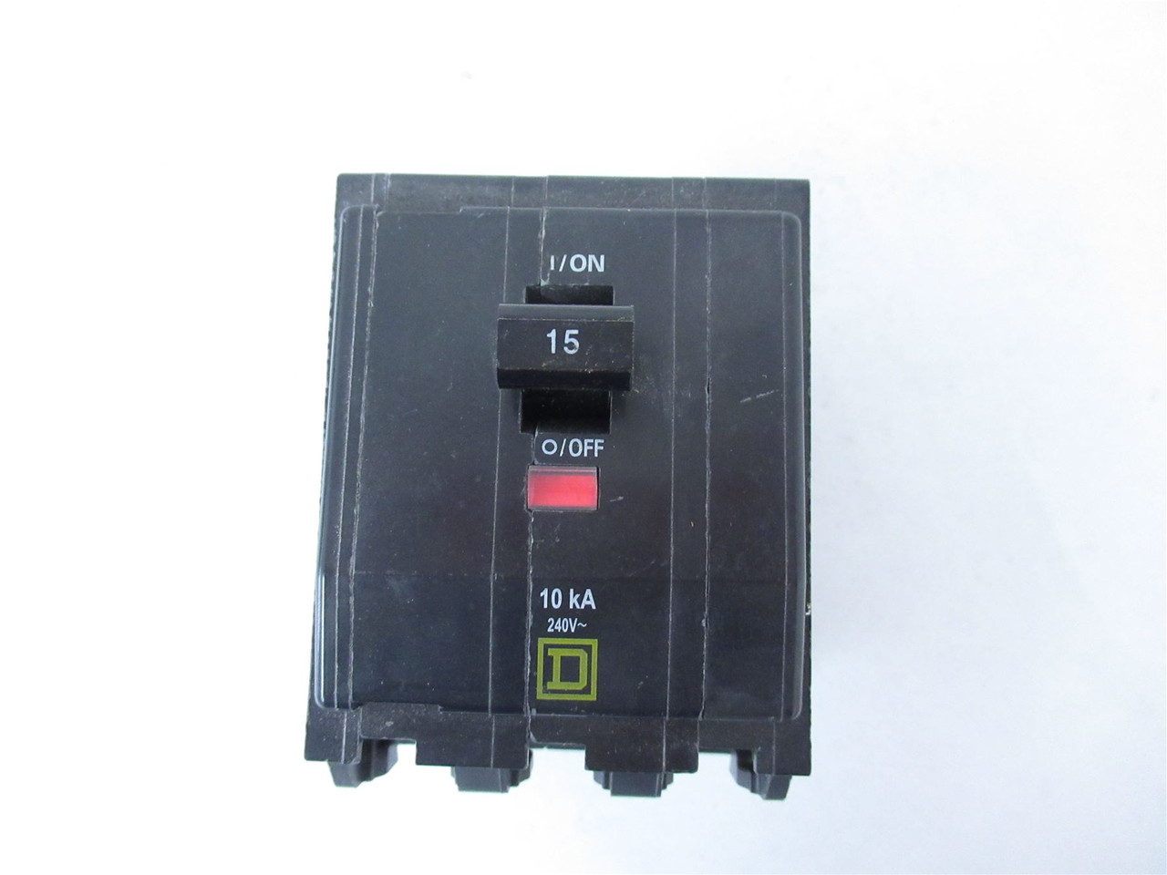 Schneider Q0315; Circuit Breaker 15 Amps 240 VAC