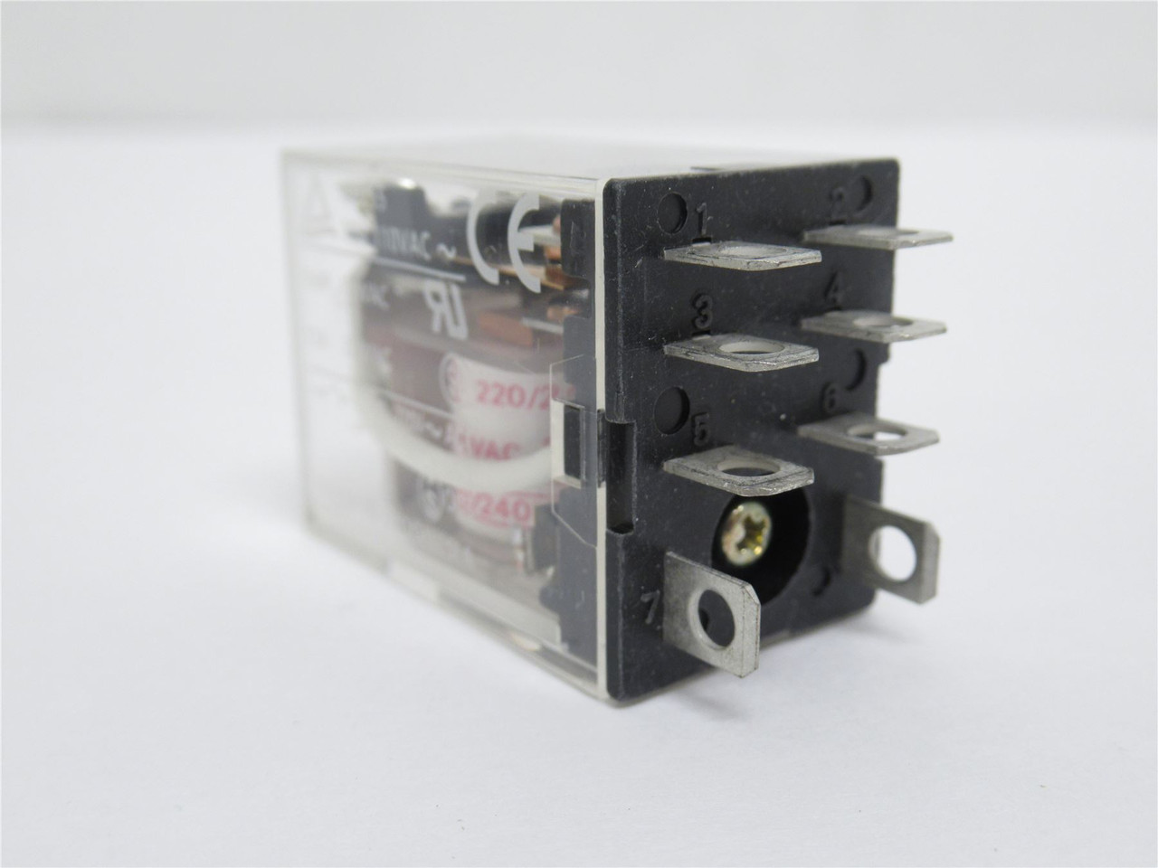 Omron LY2-AC220/240; Lot-2 Relays; 10A; 240VAC; Coil: 24VDC