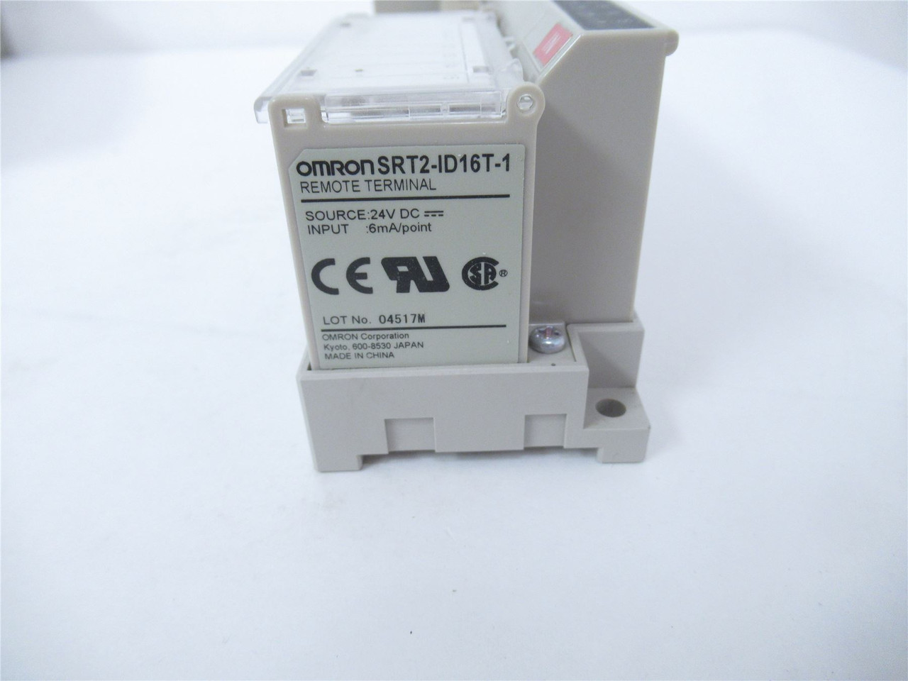 Omron SRT2-ID16T-1; Module Remote Inpt Termi 24 VDC+10/-15%
