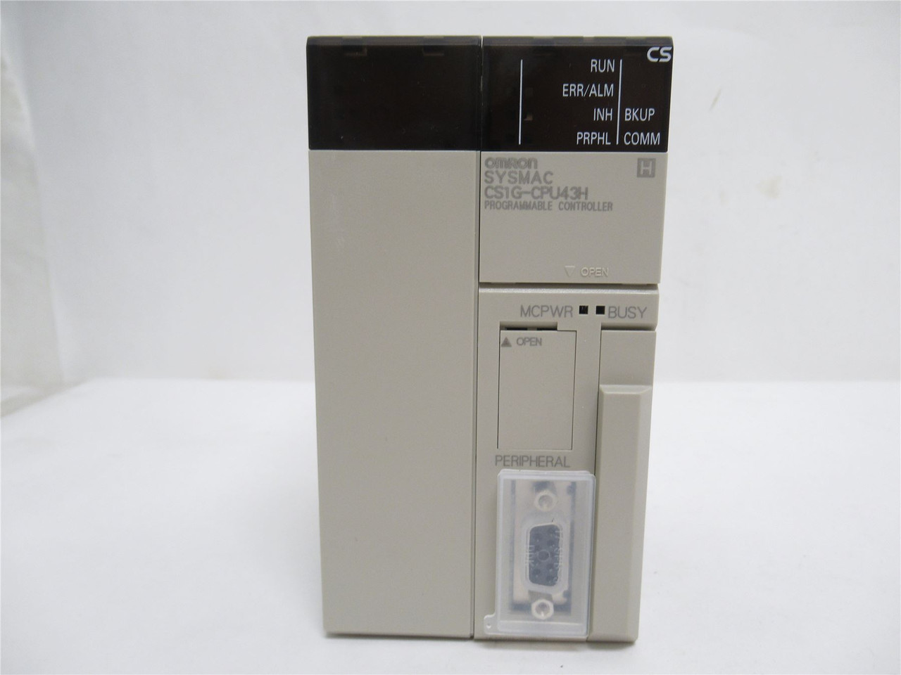 Omron CS1G-CPU43H; CPU Module; 5/DC 0.78A; 2 Expansion Racks