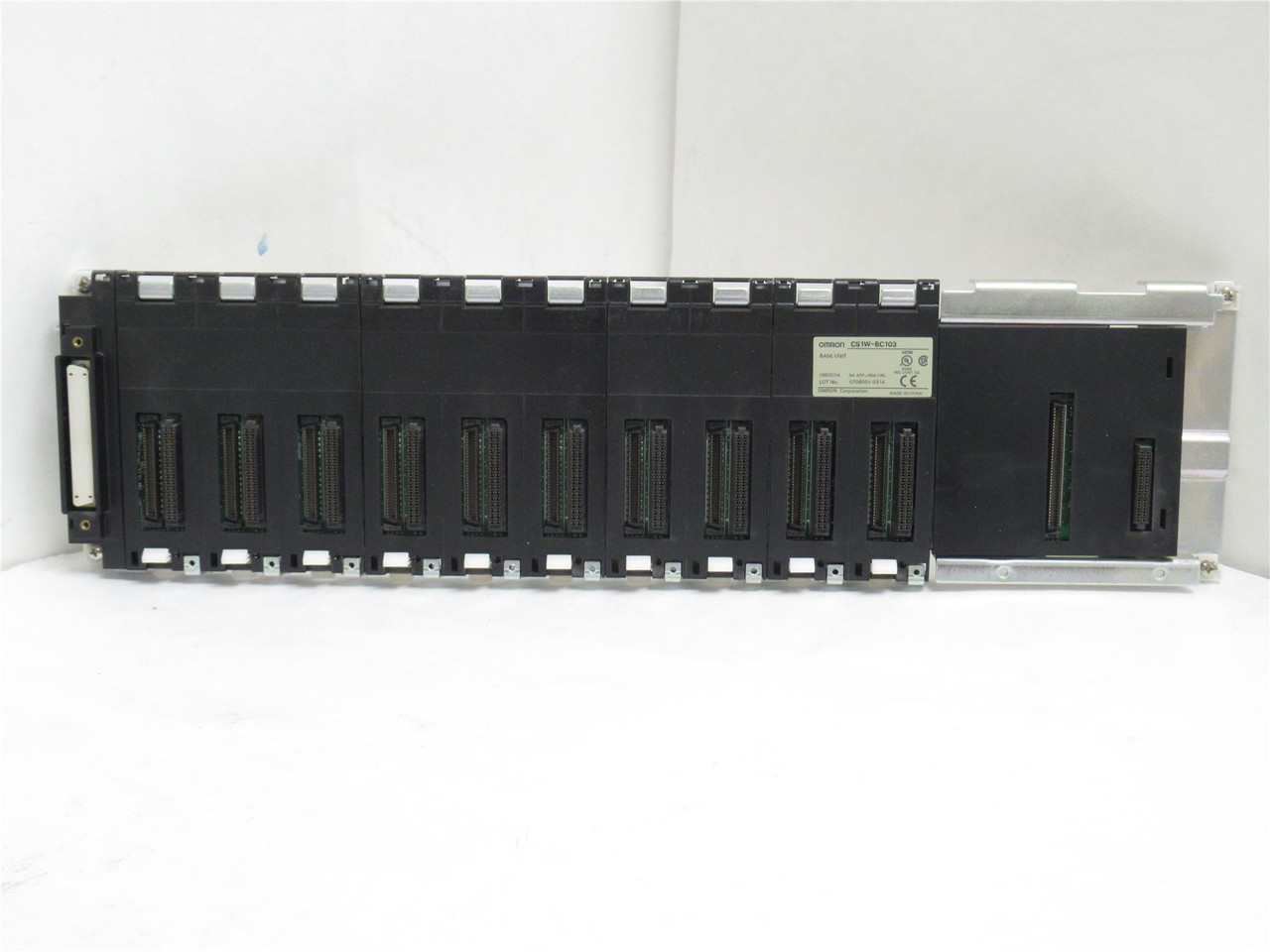 Omron CS1W-BC103; CPU Backplane Base Unit; 10-Slot