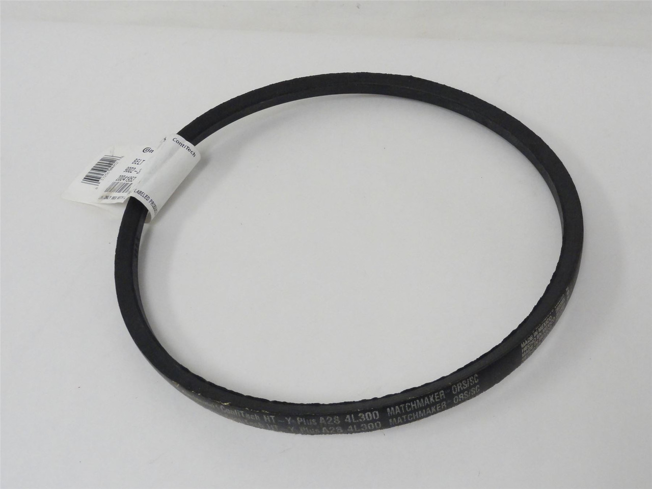 Continental A28; V-Belt; 30" Outside Length; 0.5" Width