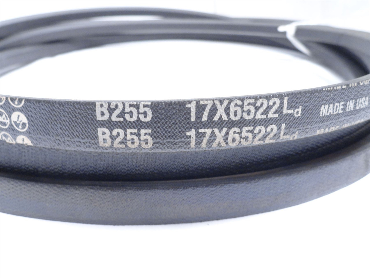 Continental B255; V-Belt; 256" Long x 21/32" Top Width