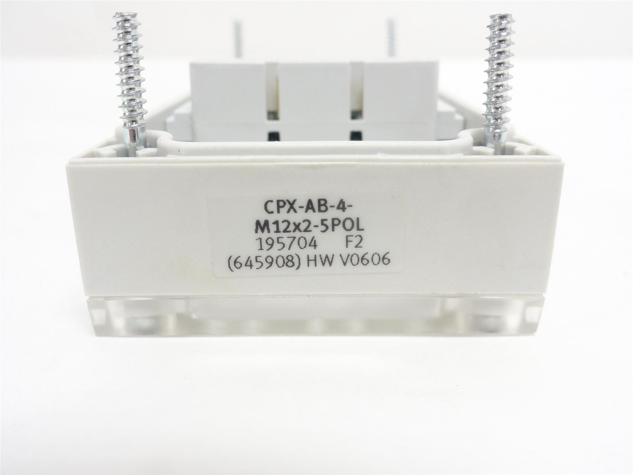 Festo CPX-AB-4-M12X2-5POL; CPX Terminal Manifold Block 195704
