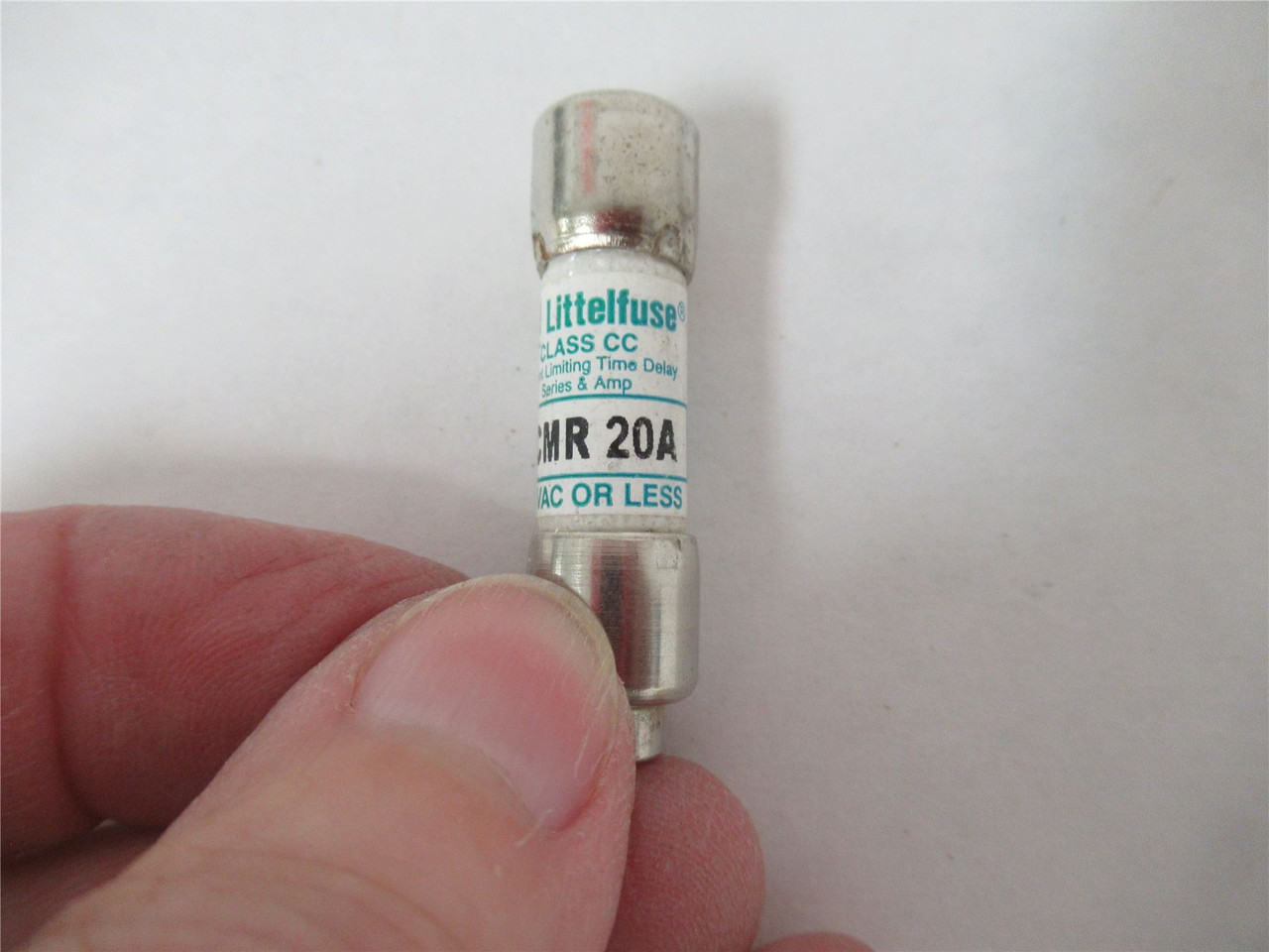 Littlefuse CCMR 20A; Lot-2 Fuse  20A 600VAC/250VDC 1.5" 0.41"