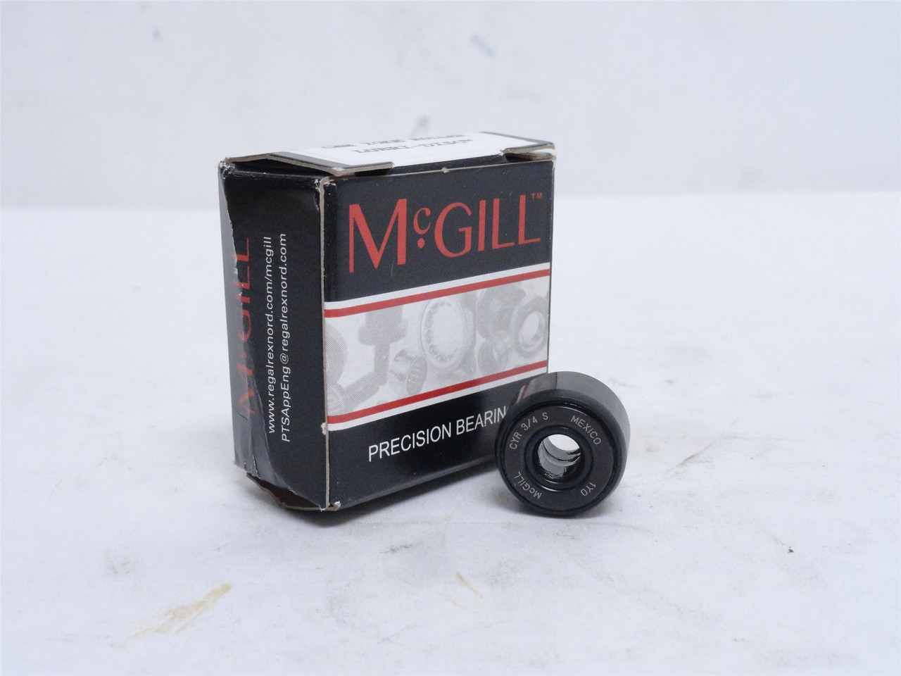 McGill CYR 3/4 S; Cam Yoke Roller 3/4"OD x 1/4"ID x 1/2" Wide