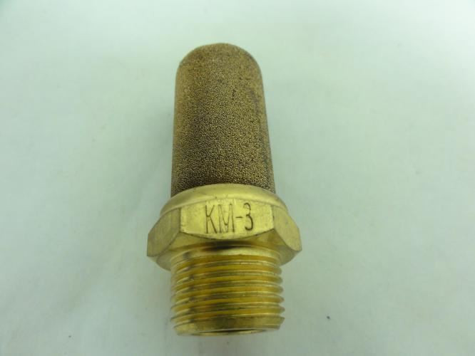 Koganei KM-3; Muffler; Brass; 17.5mm OD; 49mm OL