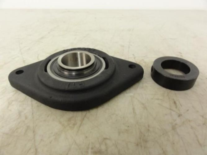 PTI Corp OWFZS207X35MM; Flange Bearing 2 Bolt 35mm ID