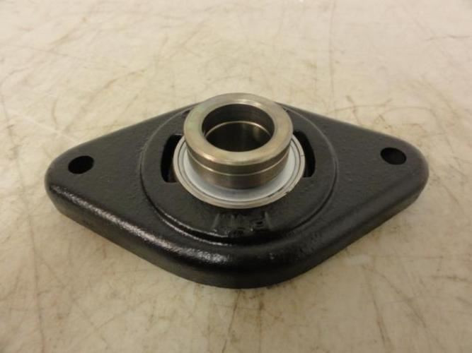 PTI Corp OWFZS205X25MM; Flange Bearing 2 Bolt 25mm ID
