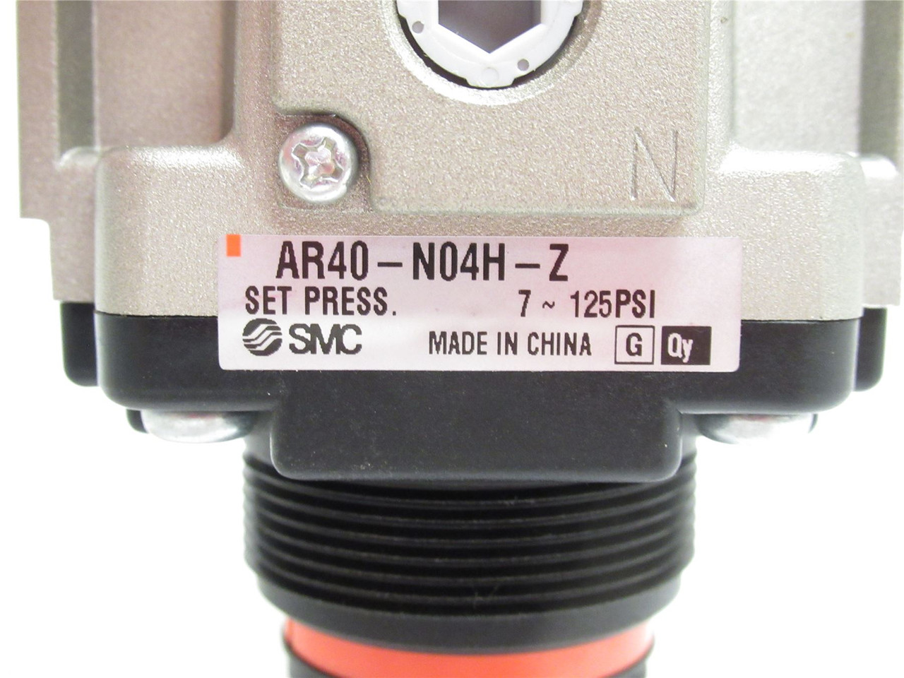 SMC AR40-N04H-Z; Regulator 7-125PSI 1/2NPT NO ACCESSORIES
