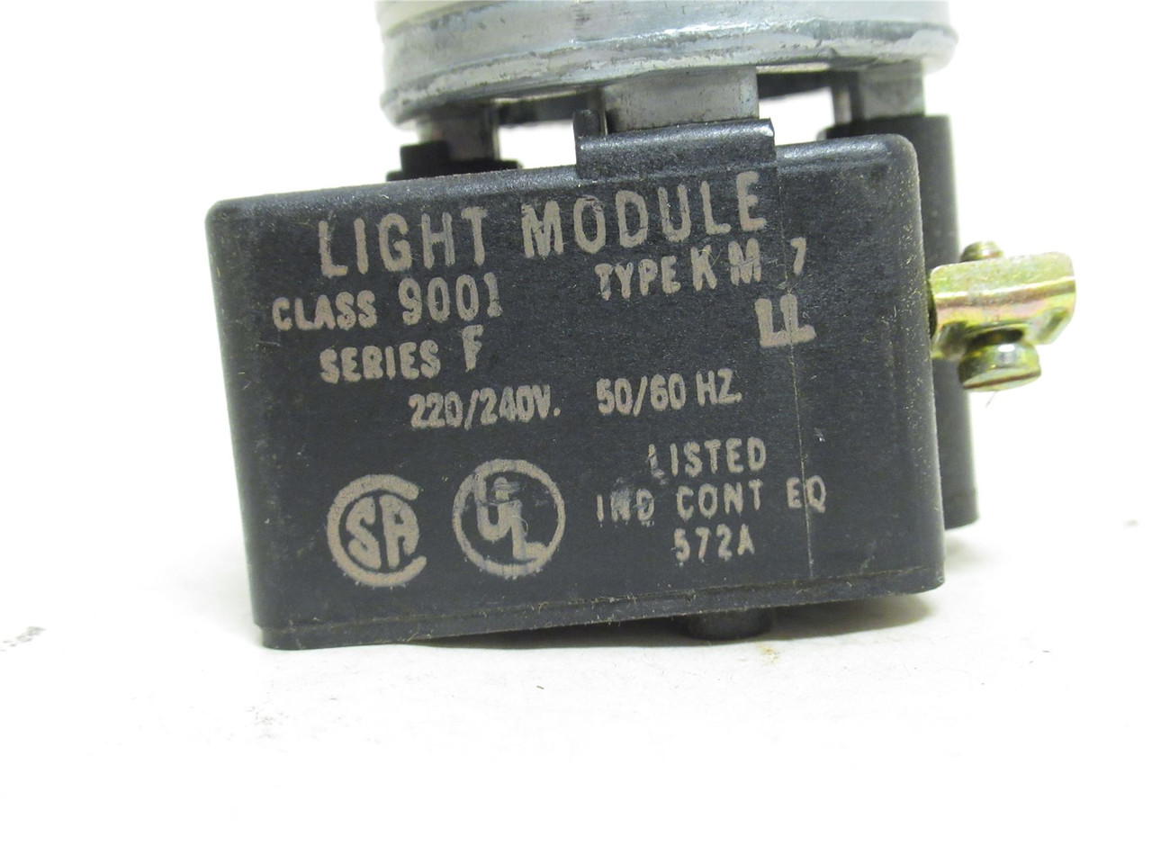 Square D 9001-KP7; Incandescent Pilot Light; 220-240VAC