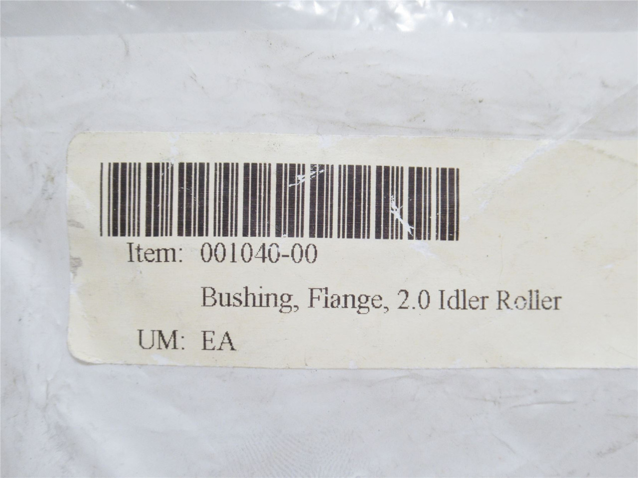 Carruthers 001040-00; Bushing; Flange; 2.0 Idler Roller