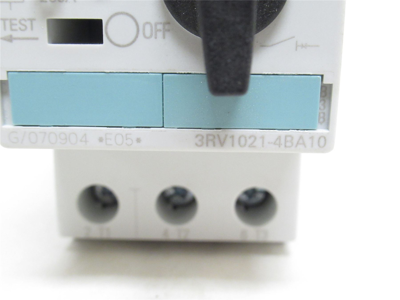 Siemens 3RV1021-4BA10; Starter Protector 14-20A; 3P; 600VAC