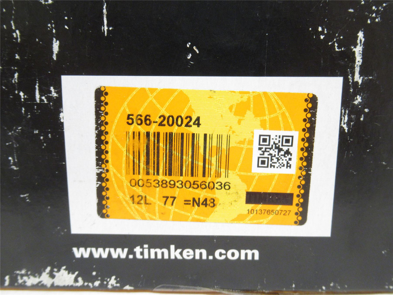 Timken 566-20024; Tapered Roller Bearing Cone; 2-3/4"ID