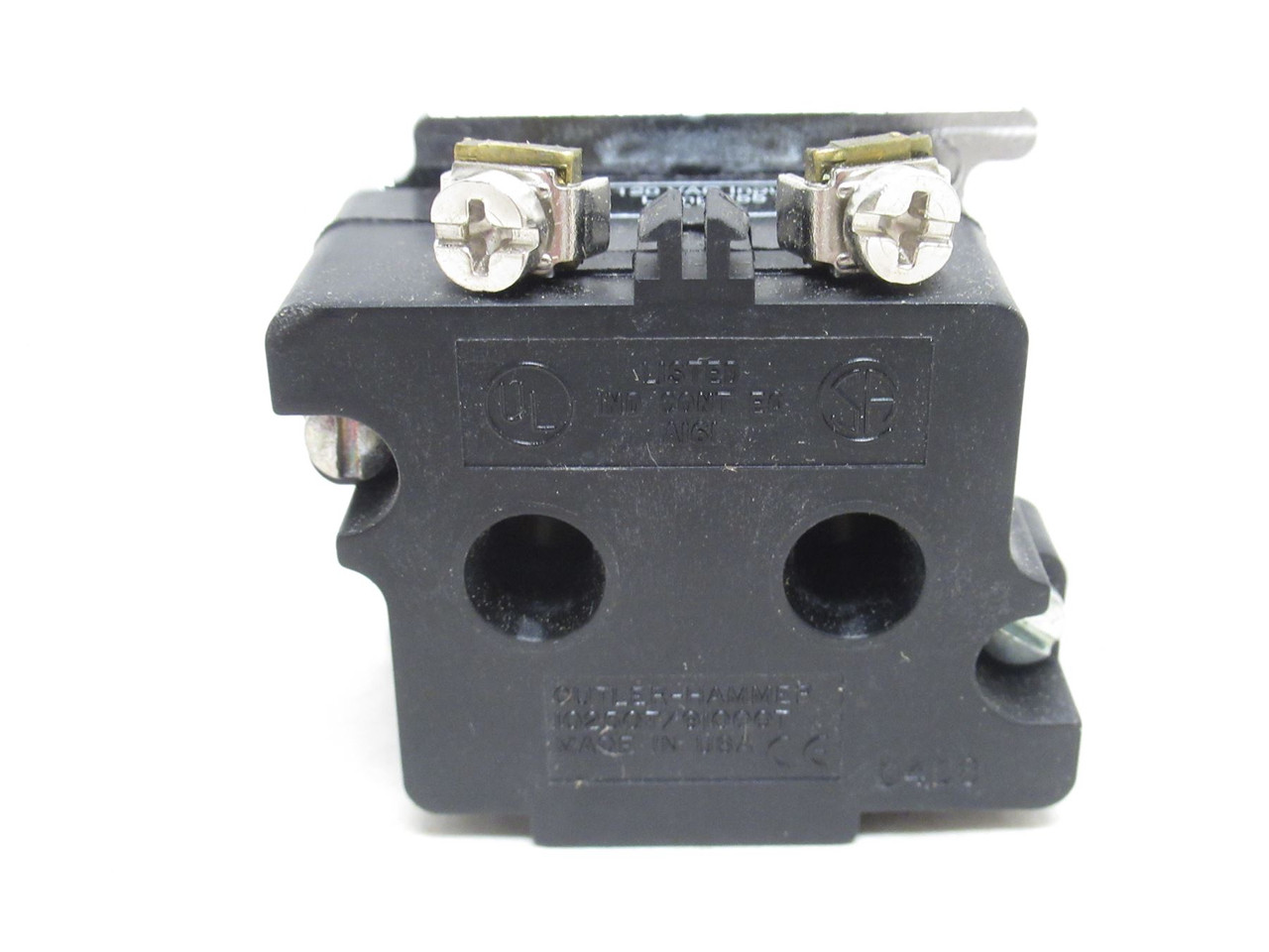 Eaton 10250T181N; Incandescent Pilot Light; No Lens; 120VAC
