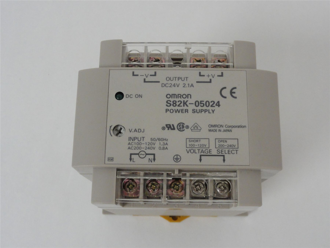 Omron S82K-05024; Power Supply-24 VDC;1.3AMP Input