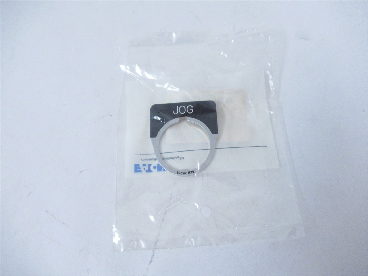 Eaton 10250TM19-GR; Legend Plate - JOG