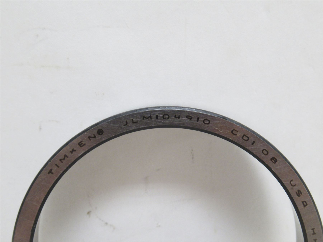 Timken JLM104910; Tapered Roller Bearing Cup; 82mmOD