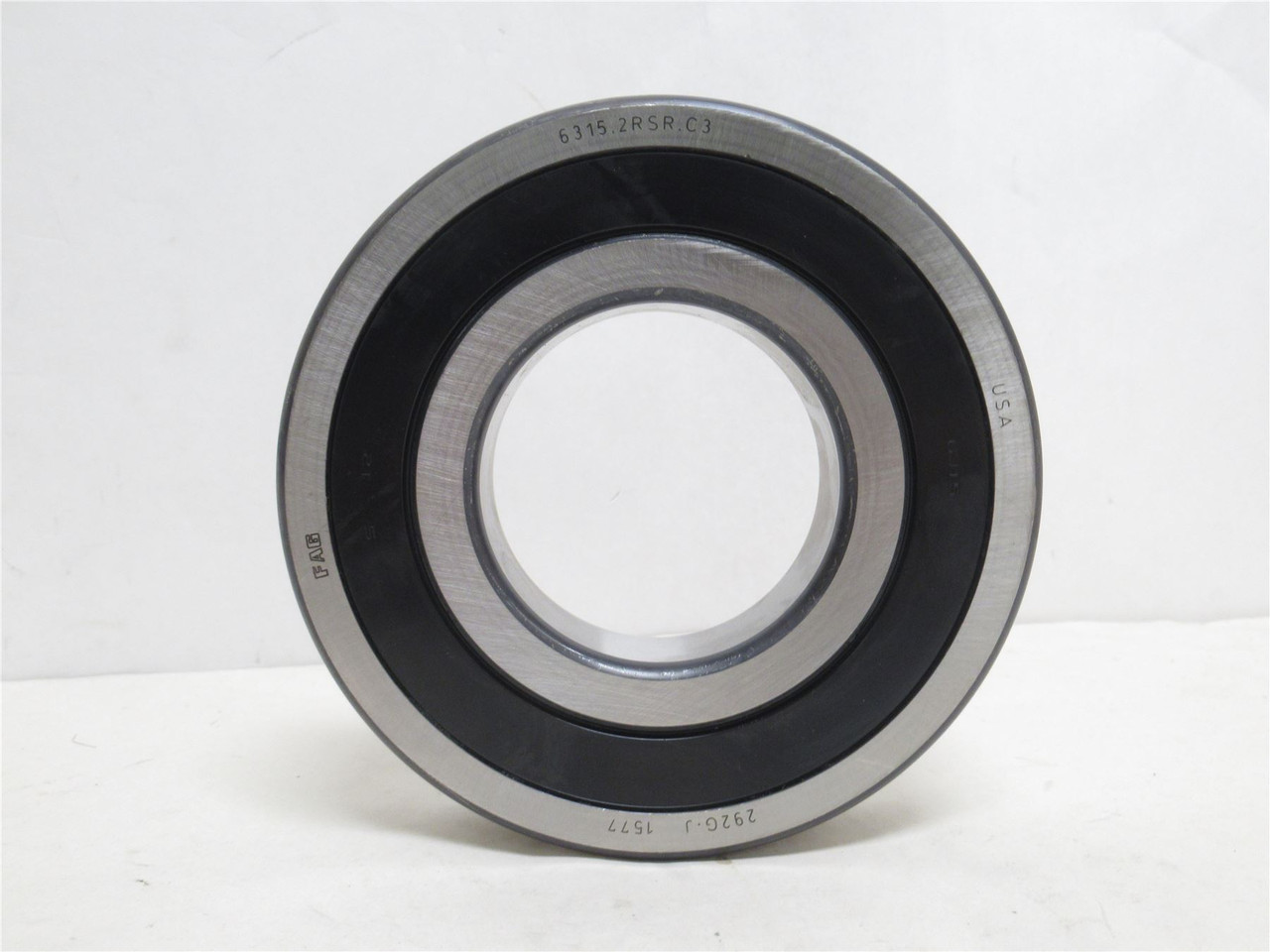 FAG 6315.2RSR.C3; Ball Bearing; 75mmID x 160mmOD x 37mm Wide