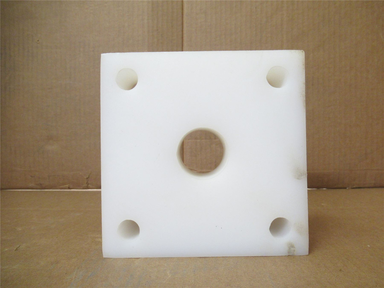 Prime Equipment 33673; Bearing Block UHMW; 5-7/8" Square OD