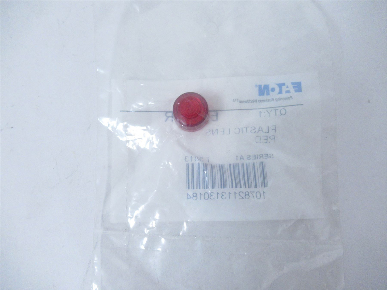 Eaton E29KPR; Indicating Light - Plastic Lens; Red; 17mm