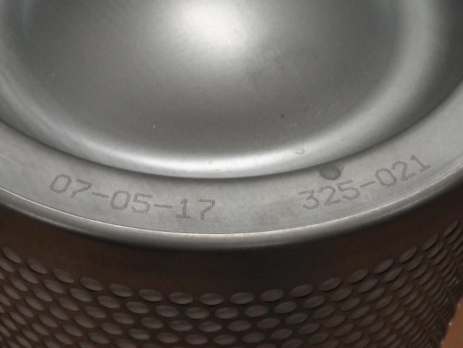 USPI ACKI141; Flanged Filter Element; 8-1/2"ID; 17" Height