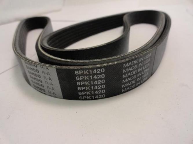 Bando 6PK1420; Serpentine Belt 560K6; 6-ribs 56.0"L; 1MGZ3