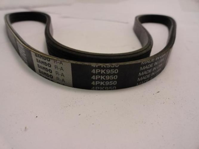 Bando 4PK950; Serpentine Belt 374K4; 4-ribs 37.4"L; 1MGL2