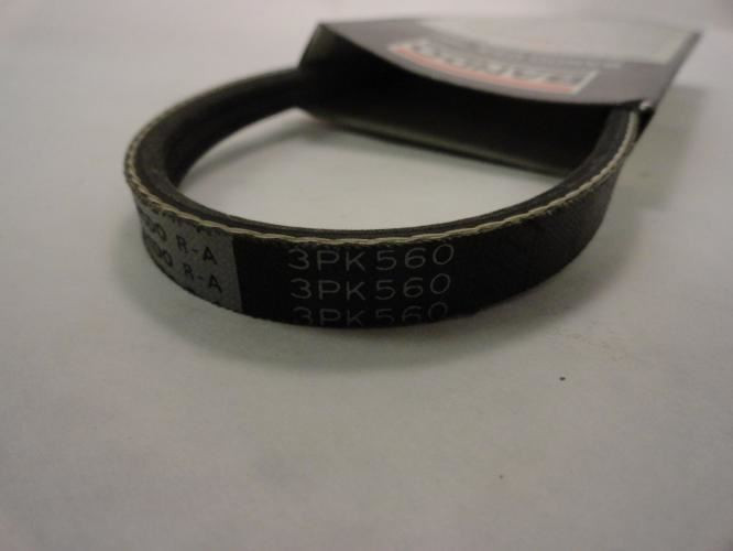 Bando 3PK560; Belt; 22" Outside Length; 2JZD6