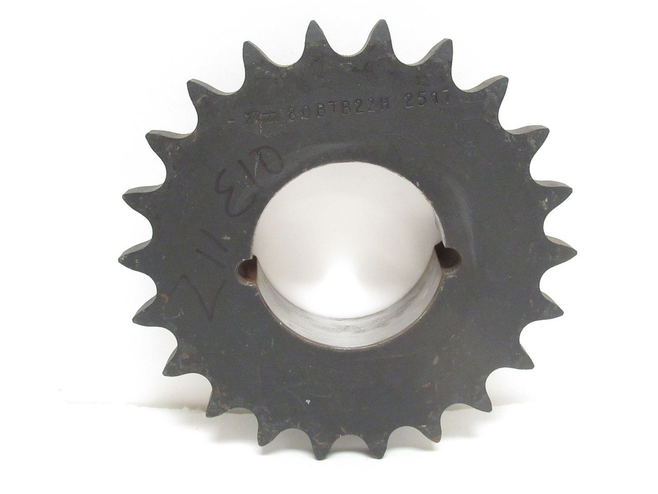 Martin 80BTB22H; Bushed Sprocket #80; 22 Teeth; Hardened