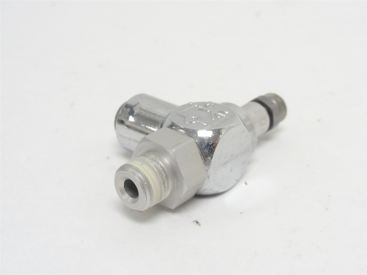 Bimba FQP21K; Flow Control Air Valve; 1/8NPT x 1/8" Tube