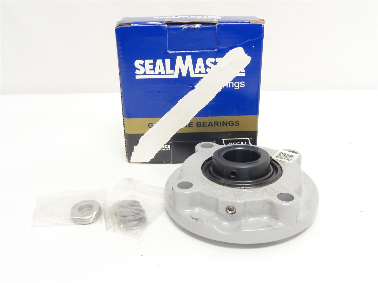 Sealmaster S-5086-M16; Flange Bearing; 1"ID; 4-Bolt; Special