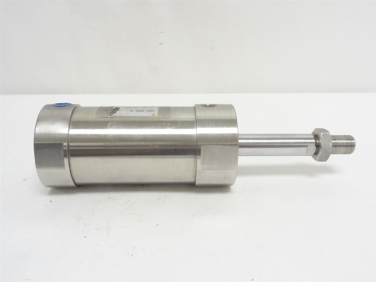 SMC CG563-GEM02-50; Air Cylinder; SS; 63mmID x 50mm Stroke