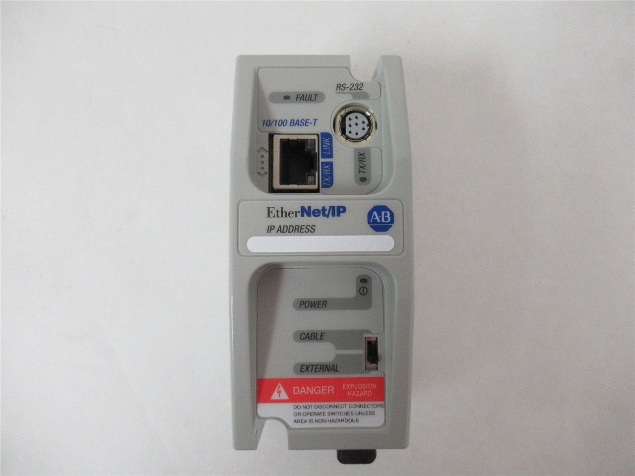 Allen-Bradley 1761-NET-ENI; Ethernet Interface 24 VDC 100 MA