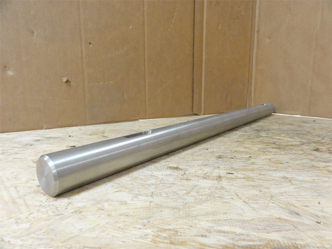 Meyn 71.00.018.300; Drive Shaft; SS; 40mmOD x 755mm Long